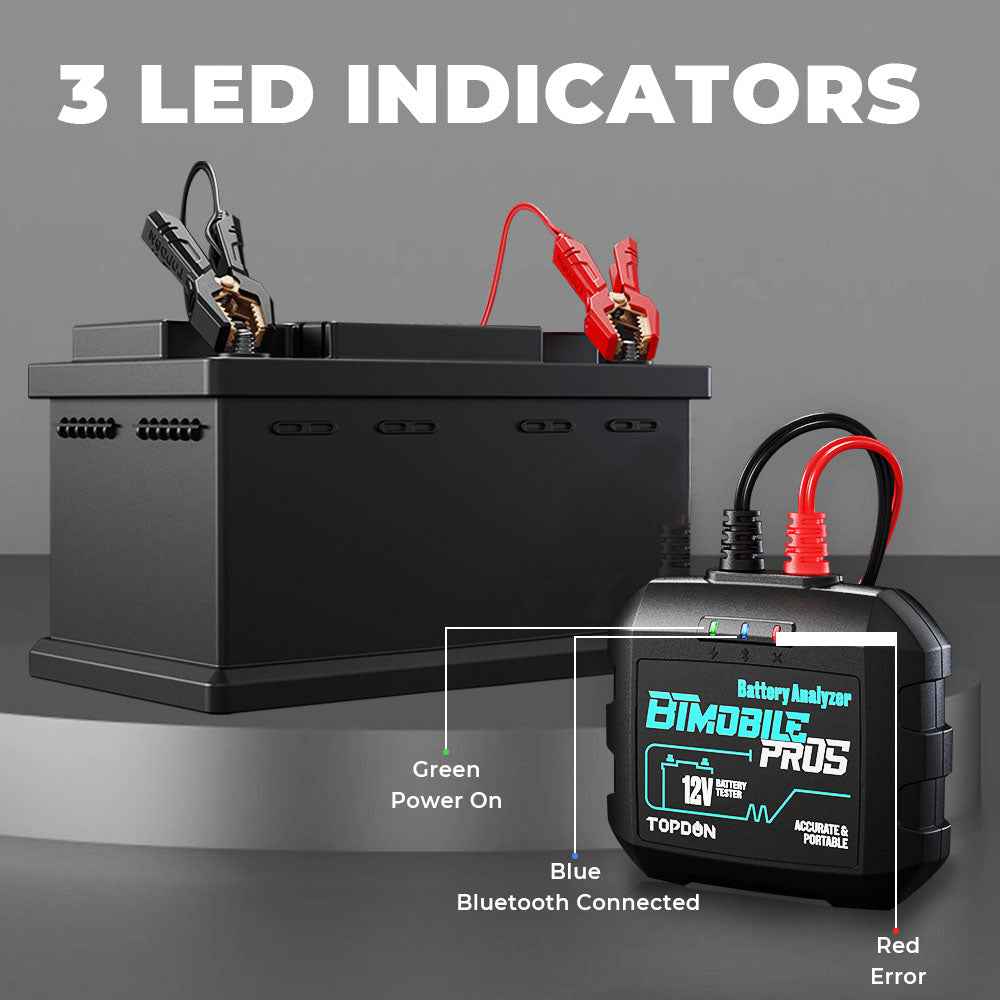 TOPDON 12V Battery & System Tester Compatible w/Phoenix Line