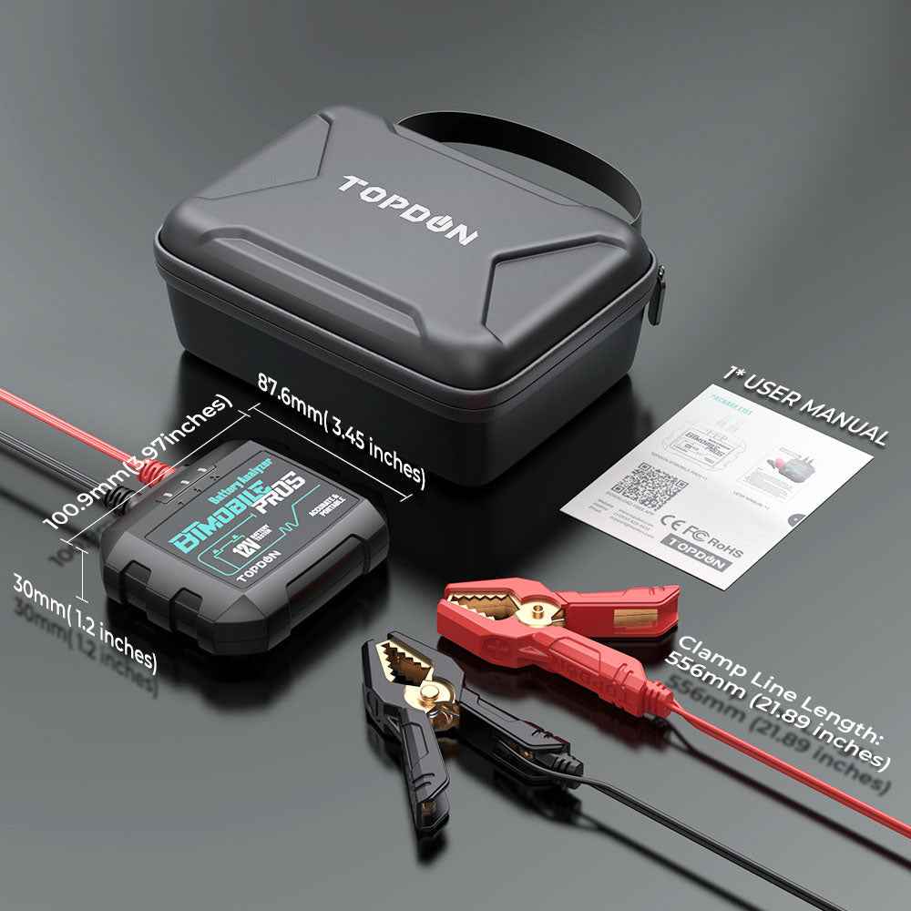 TOPDON 12V Battery & System Tester Compatible w/Phoenix Line