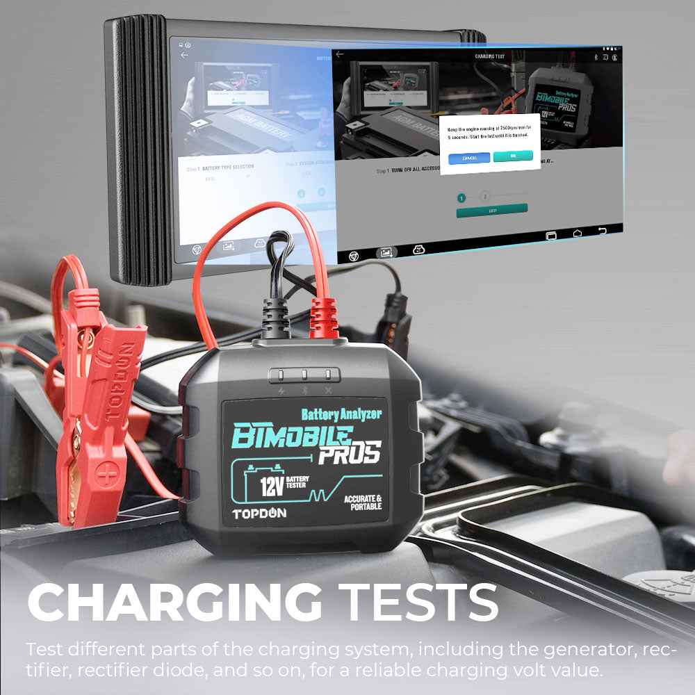 TOPDON 12V Battery & System Tester Compatible w/Phoenix Line