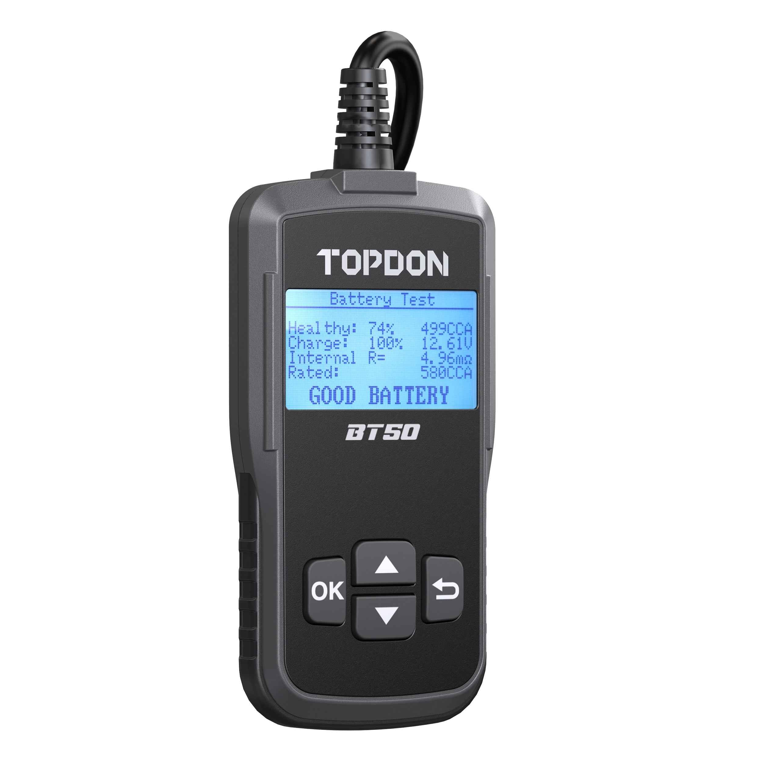 TOPDON Battery, Charging & Cranking System Tester