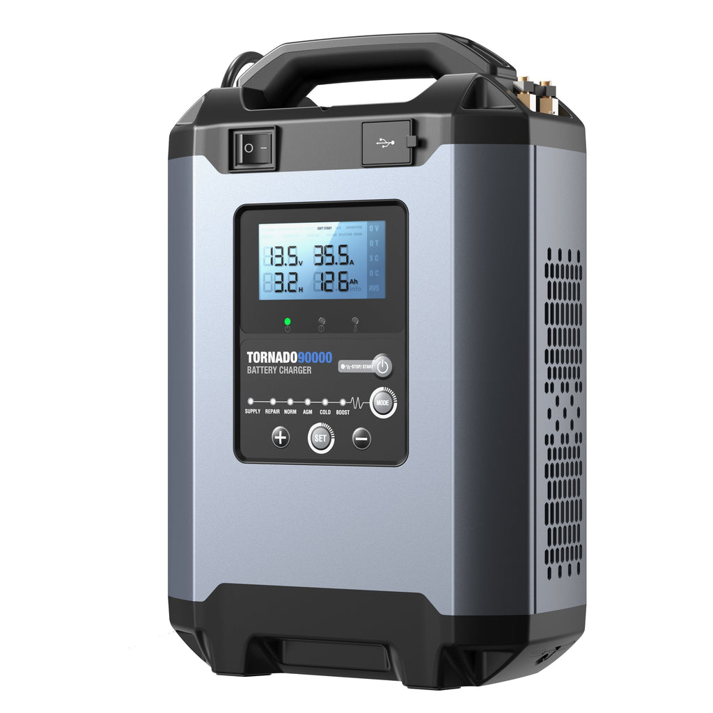 TOPDON 90A Stable Power Supply & Smart Charger 12V/24V