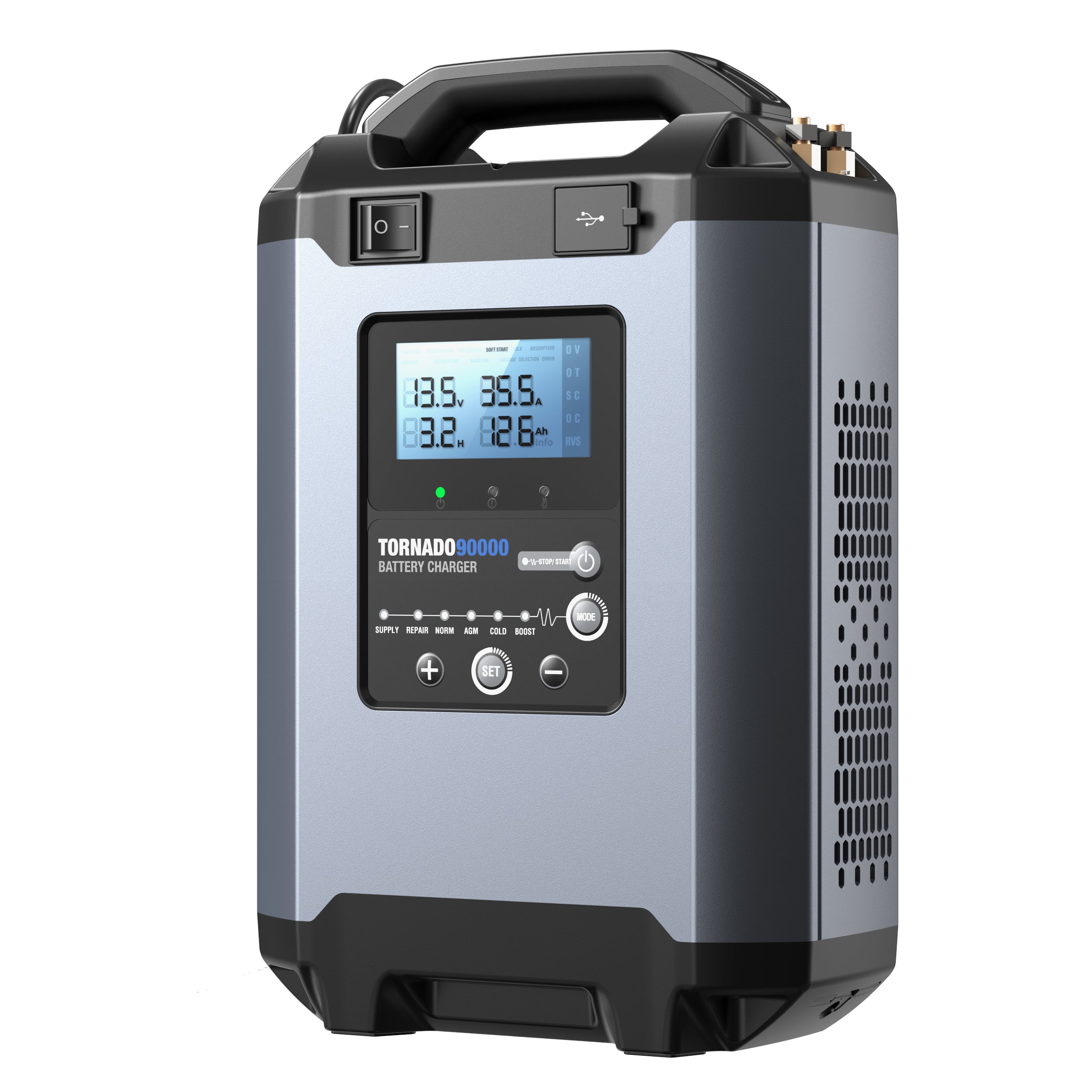 TOPDON 90A Stable Power Supply & Smart Charger 12V/24V