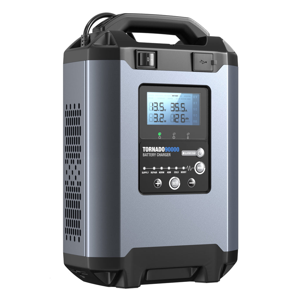 TOPDON 90A Stable Power Supply & Smart Charger 12V/24V