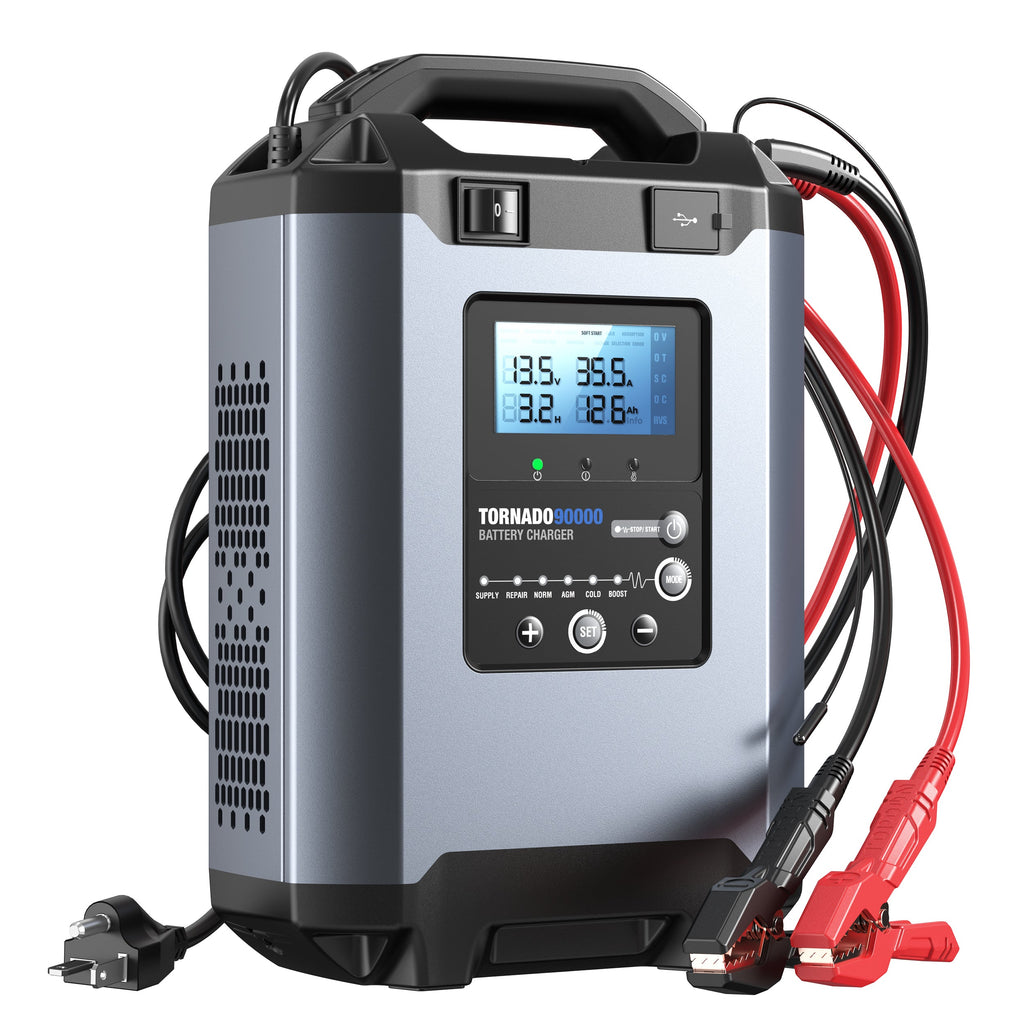 TOPDON 90A Stable Power Supply & Smart Charger 12V/24V