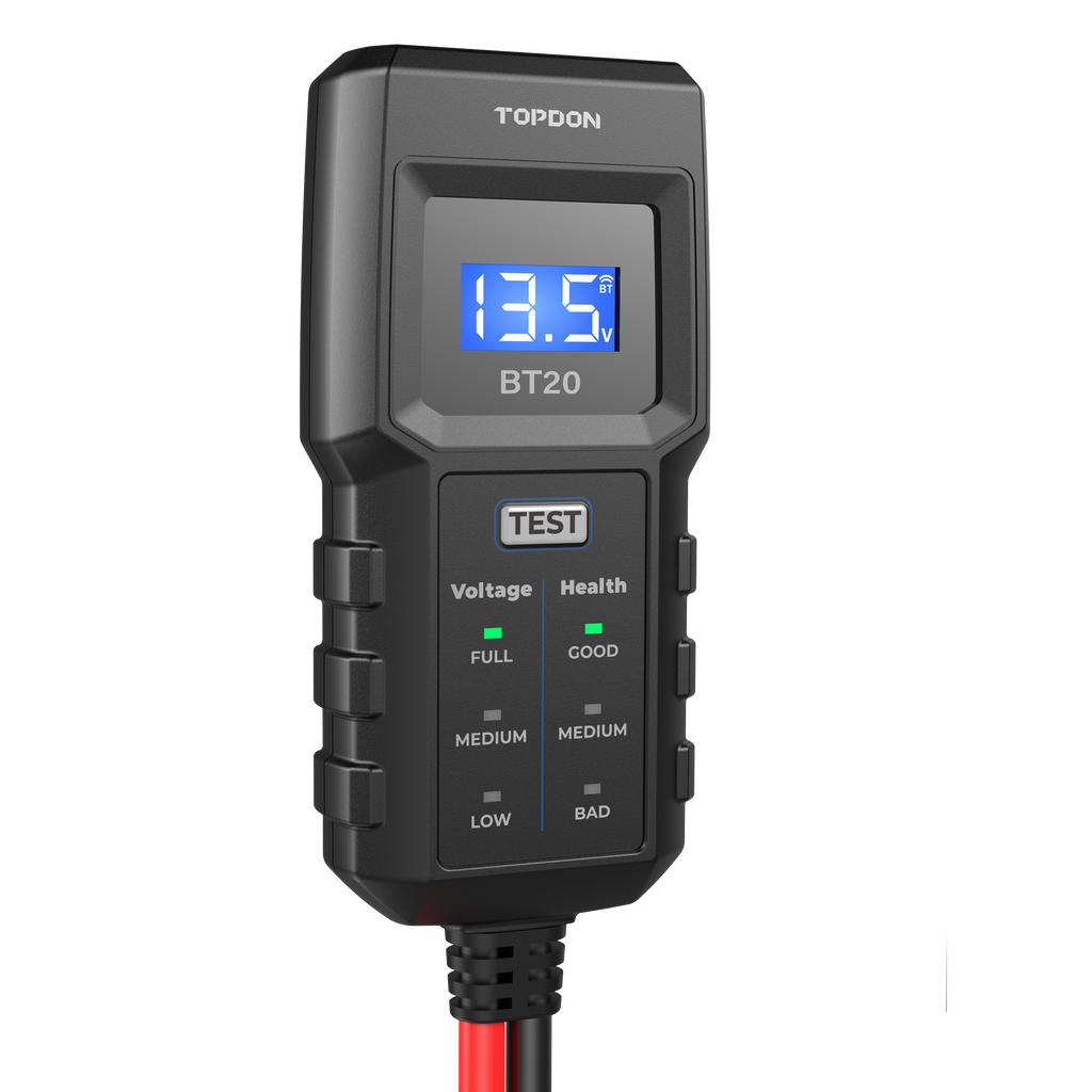 TOPDON Battery Load/Voltage Tester, Cranking & Charging Test w/App