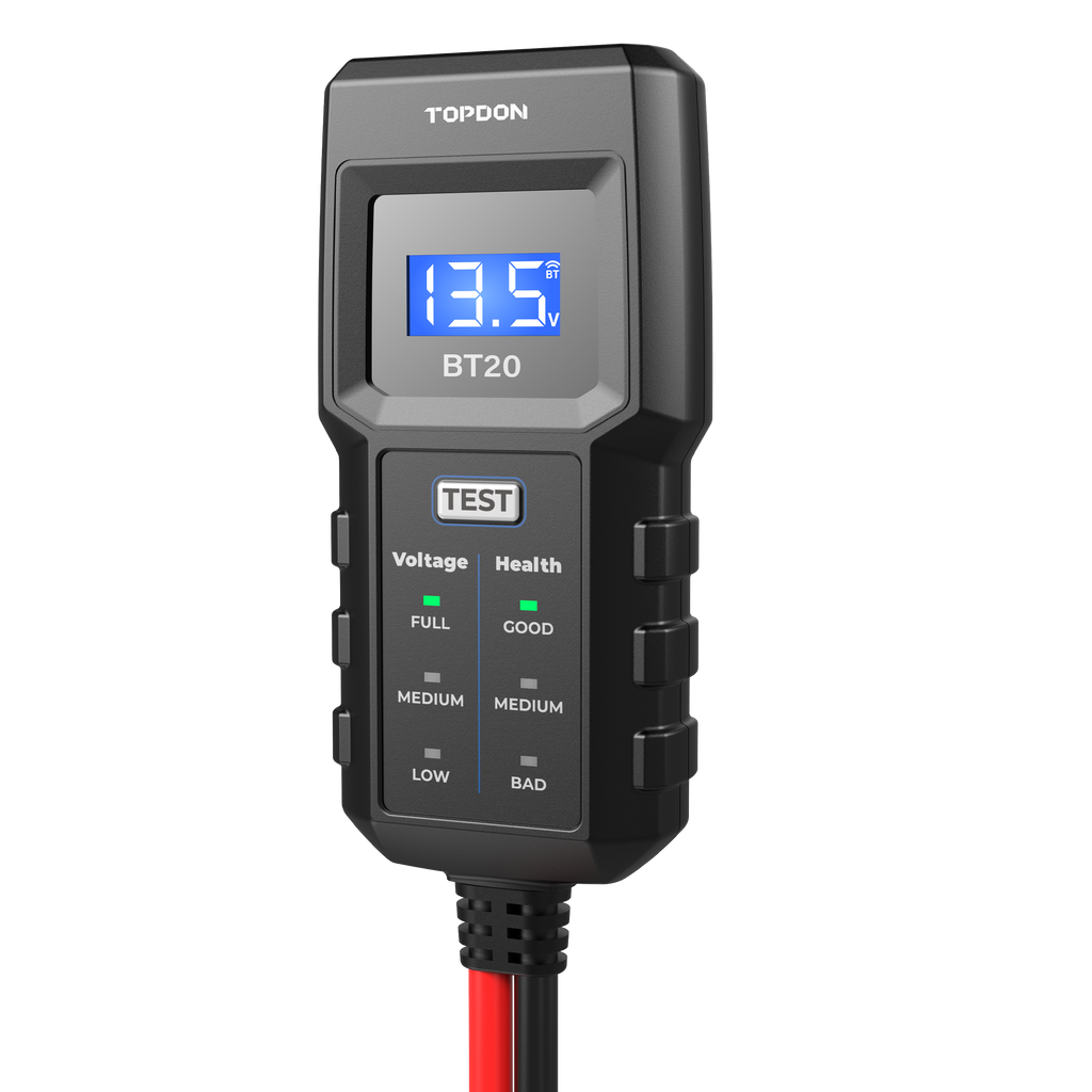 TOPDON Battery Load/Voltage Tester, Cranking & Charging Test w/App