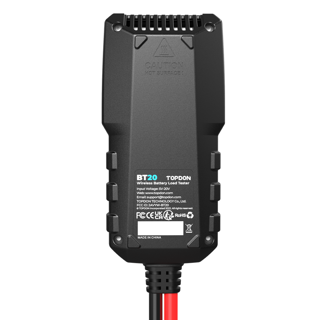 TOPDON Battery Load/Voltage Tester, Cranking & Charging Test w/App