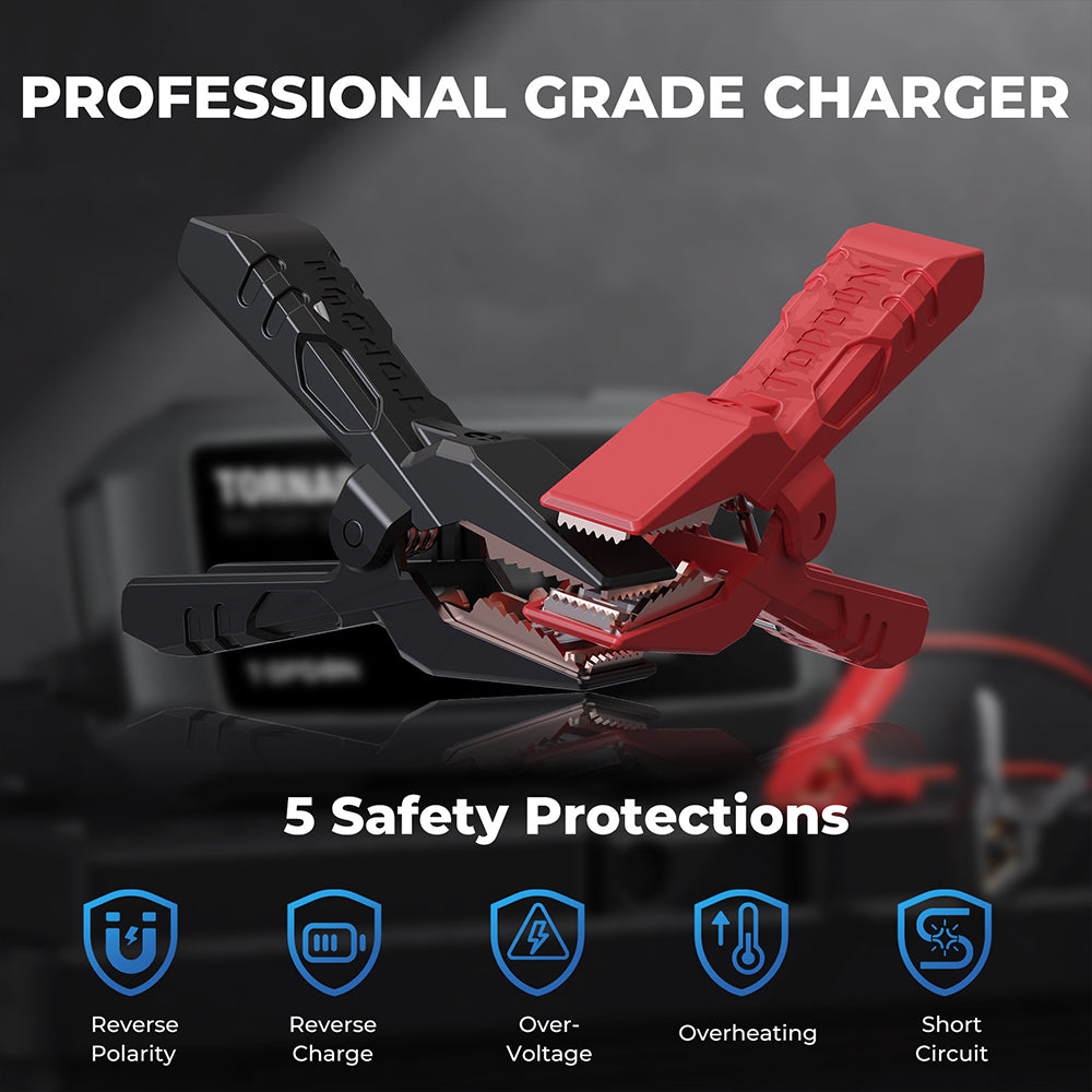 TOPDON 30A Smart Charger and Power Supply 12V/24V