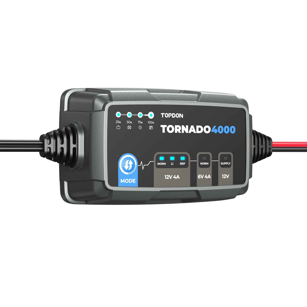 TOPDON 4A Smart Battery Charger