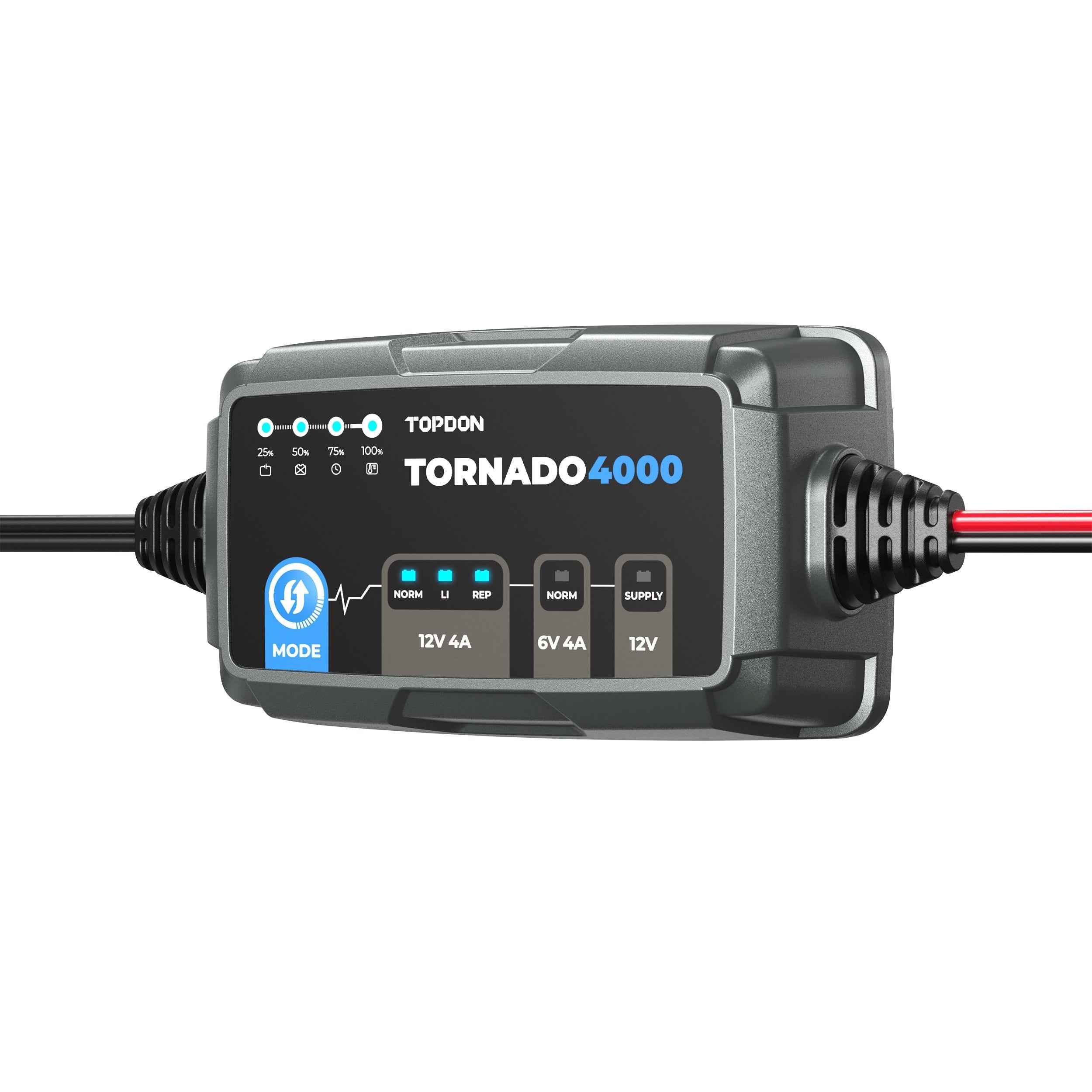 TOPDON 4A Smart Battery Charger