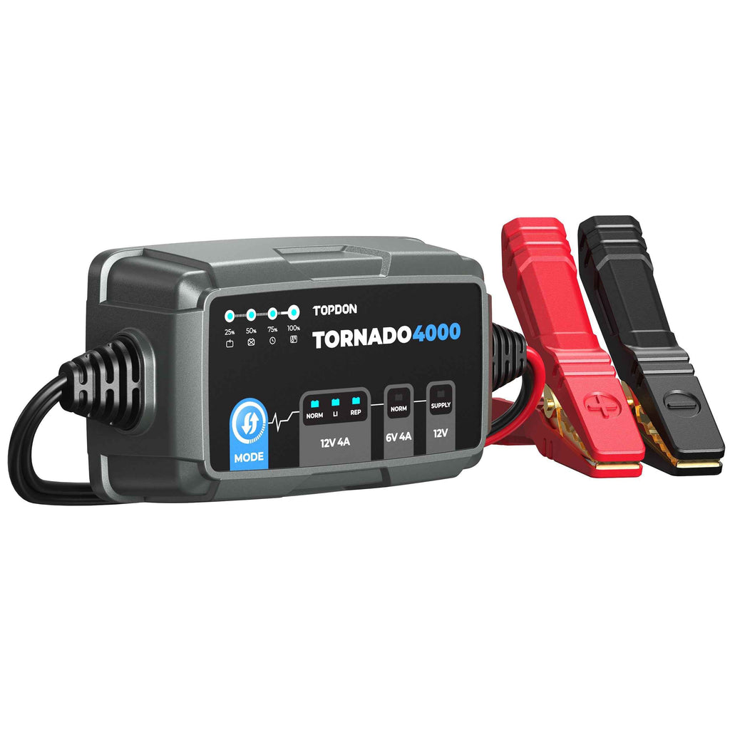 TOPDON 4A Smart Battery Charger