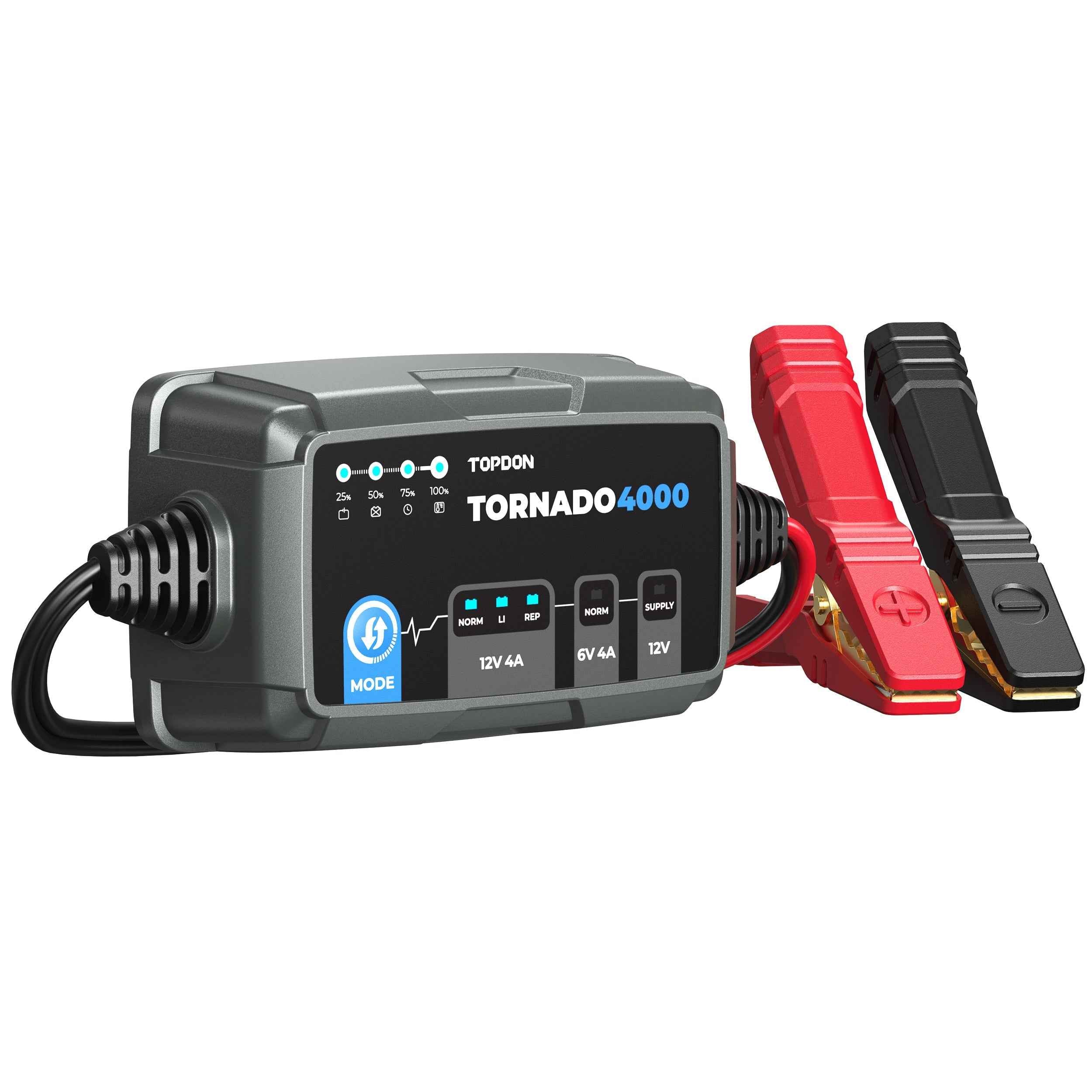 TOPDON 4A Smart Battery Charger