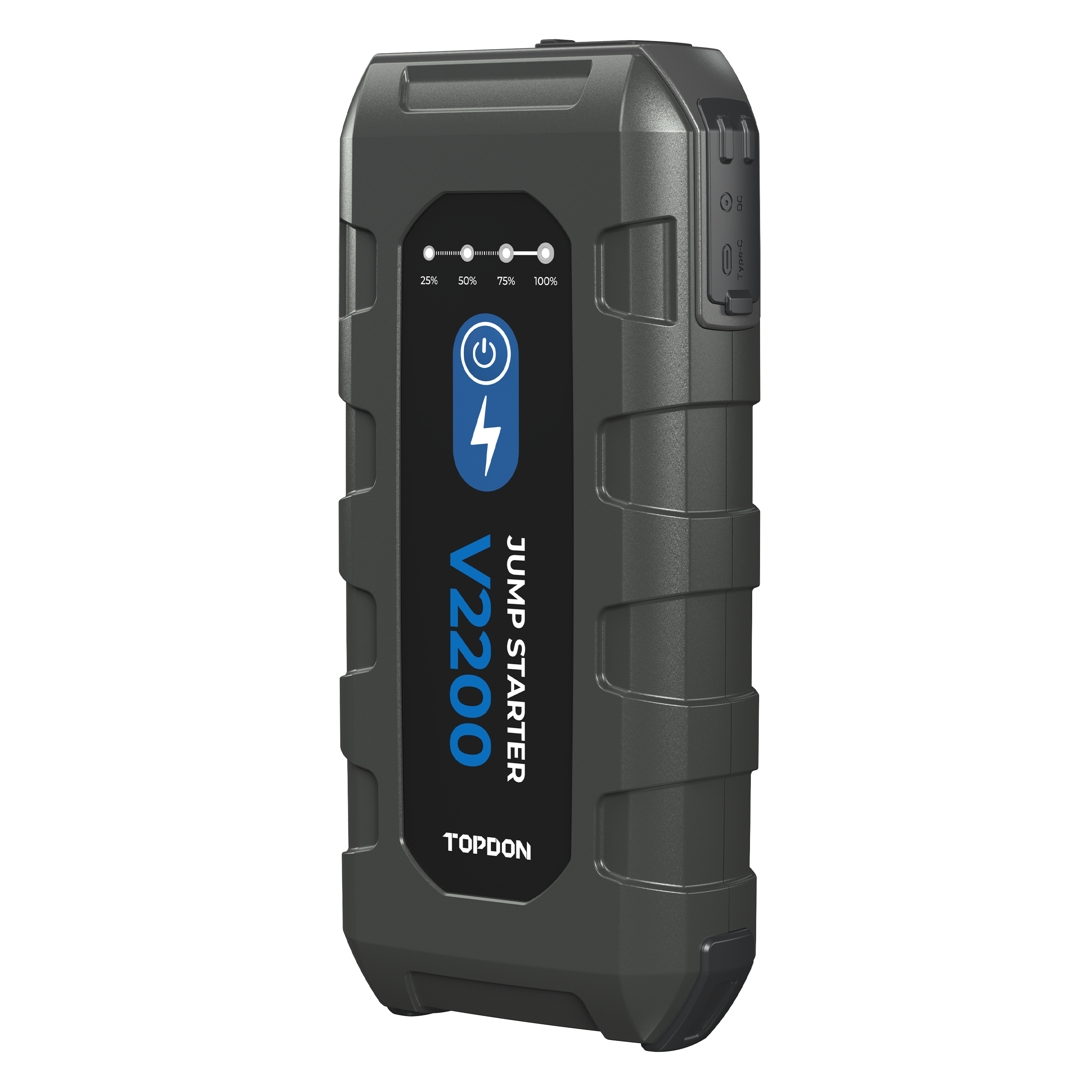 TOPDON 2200 Peak Amp Jump Starter, Power Bank, & Flashlight