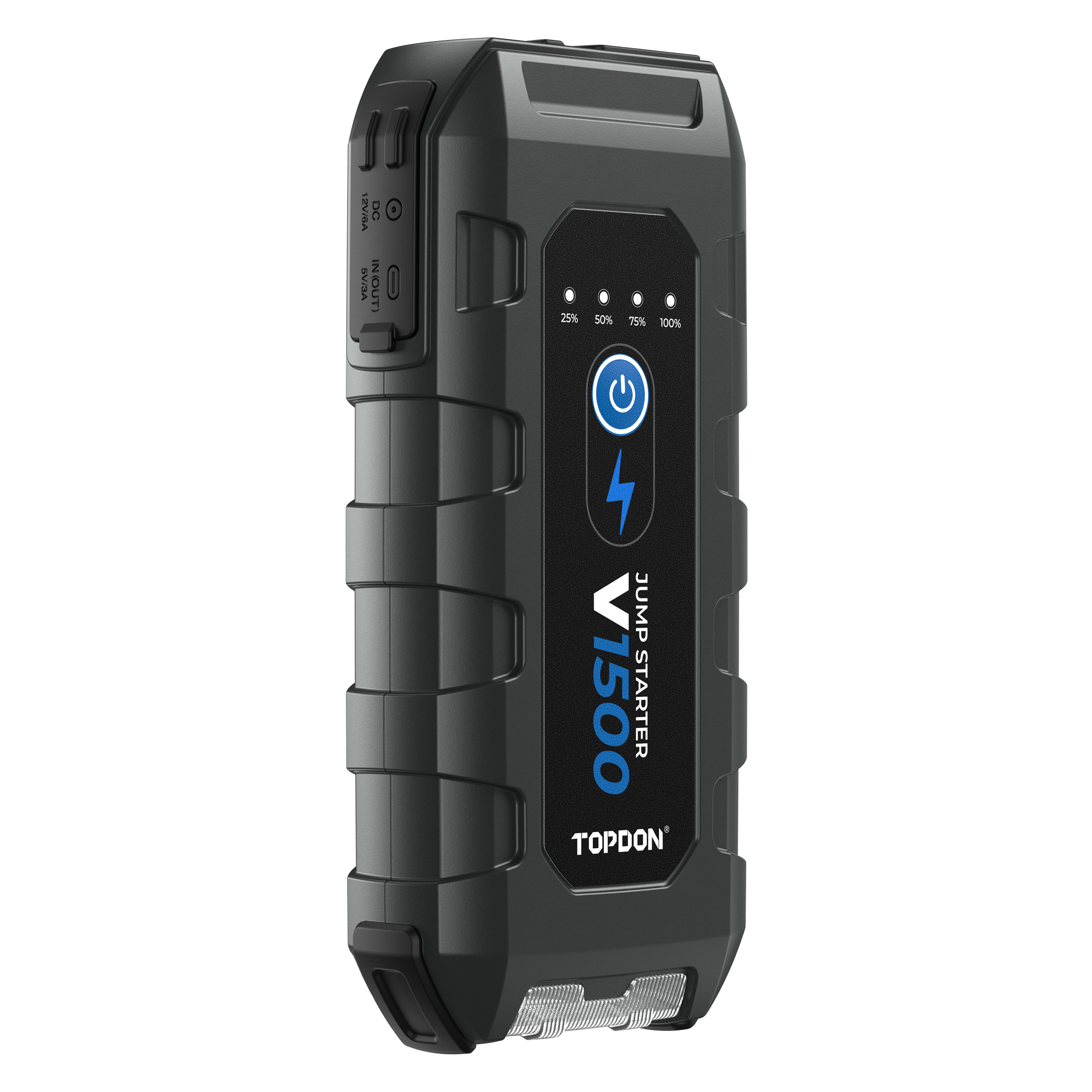 TOPDON 1500A Jump Starter & Booster, Power Bank & Flashlight