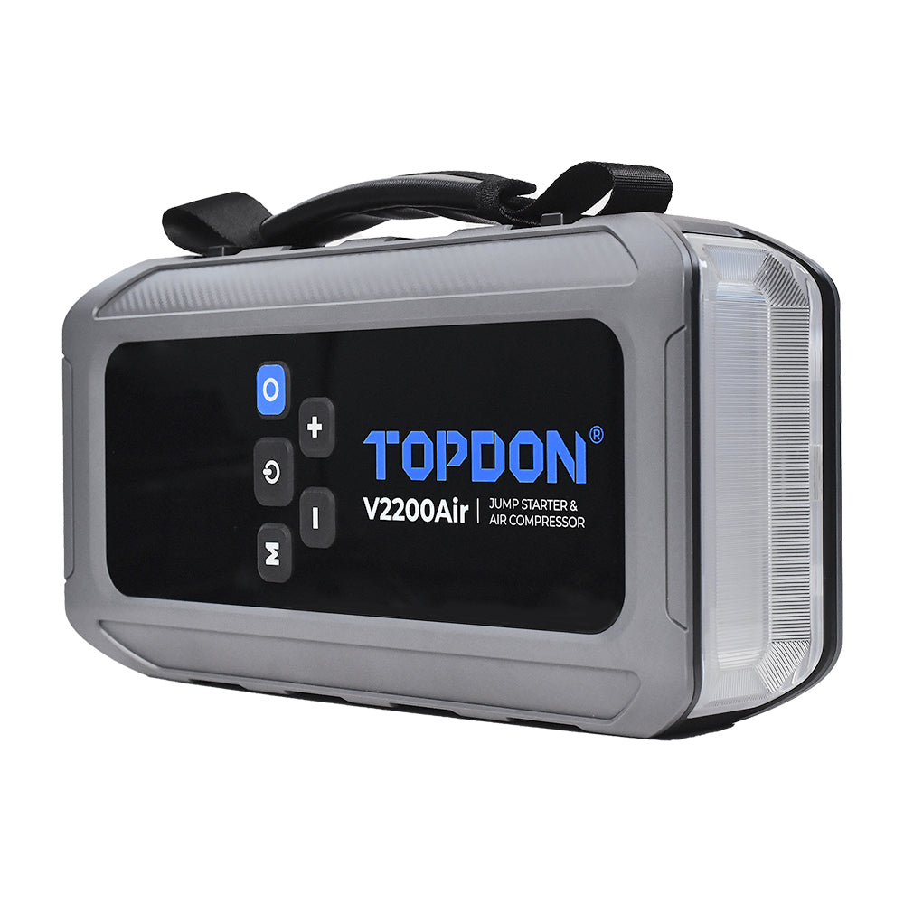 TOPDON 2-in-1 2200 Peak Amp Jump Starter & Tire Inflator
