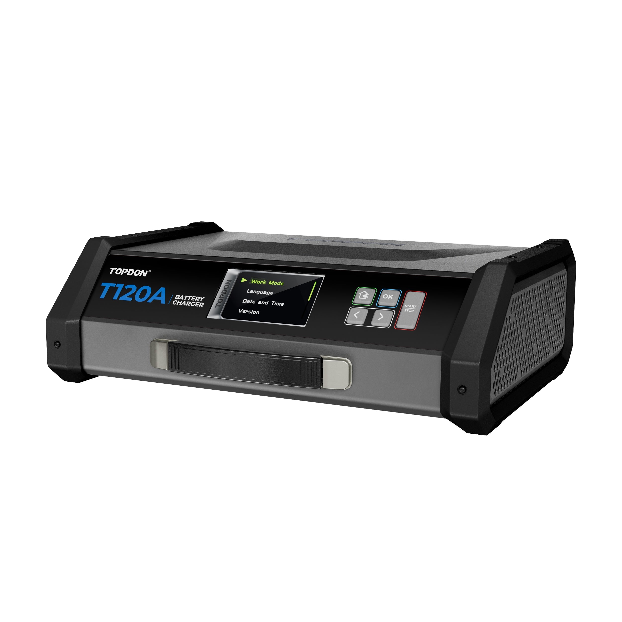 TOPDON 120A Stable Power Supply & 12V Battery Charger - 16.5 Ft.