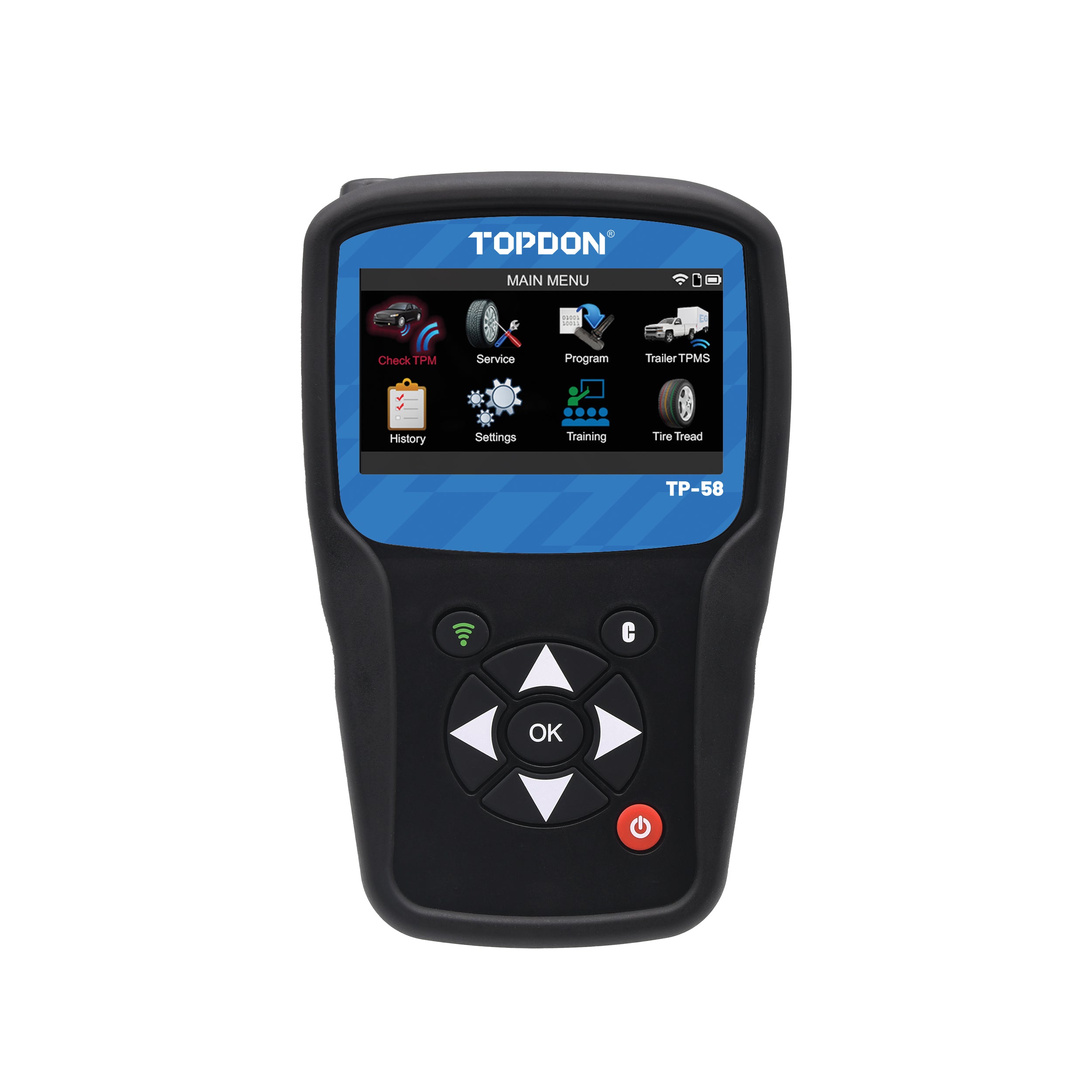 TOPDON Advanced TPMS Tool with OBDII, Wi-Fi, 5 Year Updates