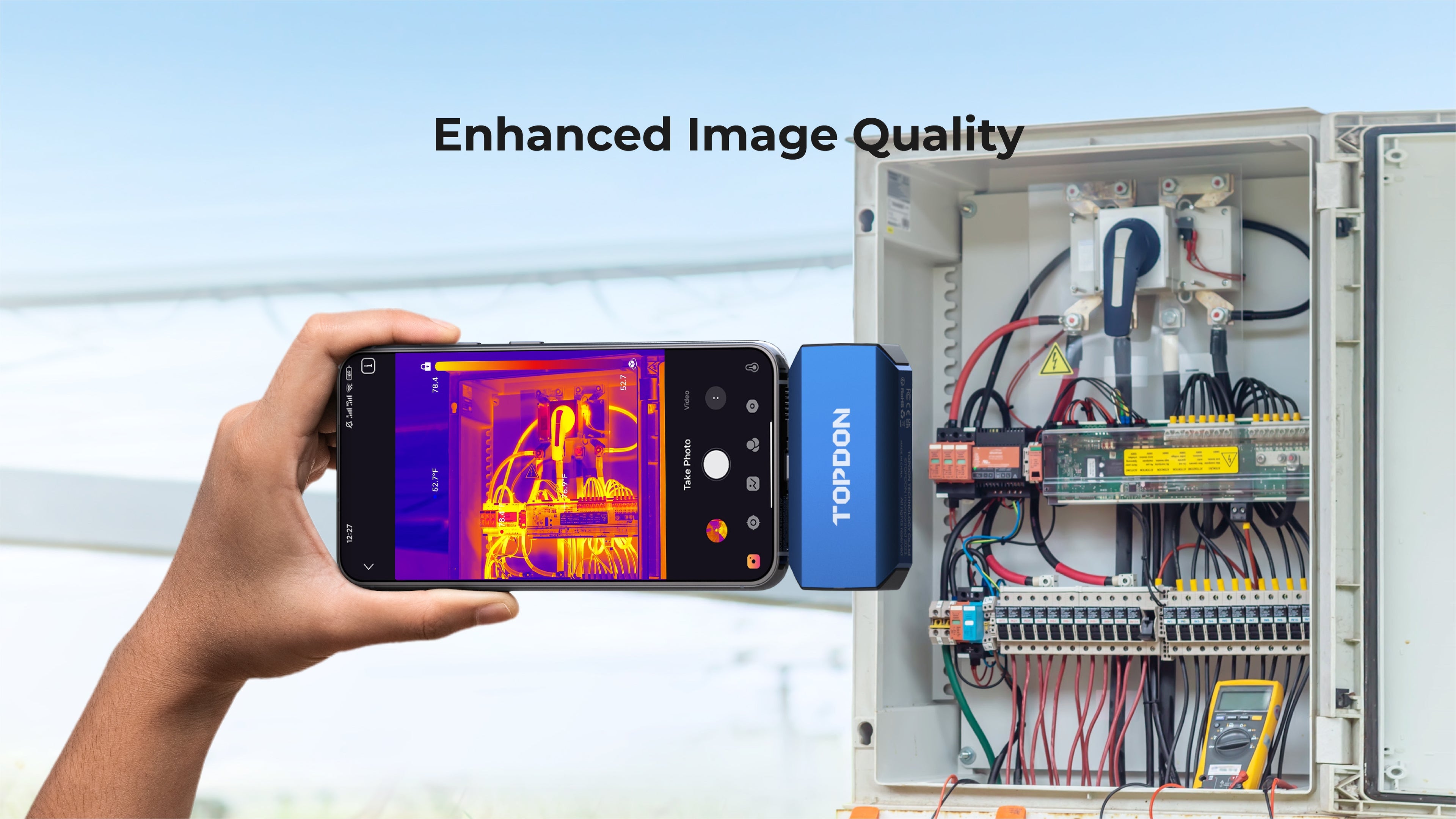TOPDON Dual-Lens Thermal Imaging Camera for Android & Windows