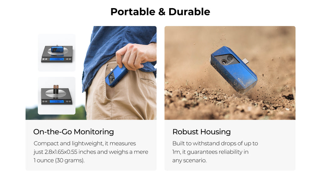 TOPDON Dual-Lens Thermal Imaging Camera for Android & Windows