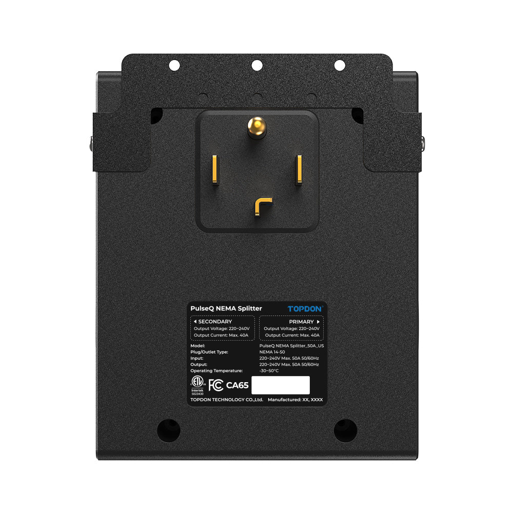 TOPDON NEMA Splitter 30A for EV Charger - NEMA14-30 Plug