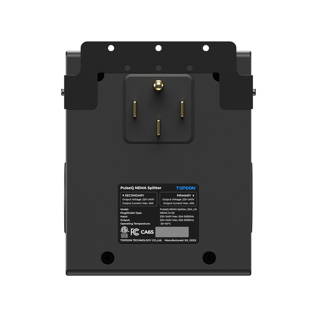 TOPDON NEMA Splitter 50A for EV Charger - NEMA14-50 Plug