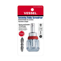 CRYSTALINE Ratchet Stubby Screwdriver Set