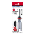 CRYSTALINE Ratchet Screwdriver with 4PC. Insert Bit