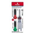 CRYSTALINE Ratchet Screwdriver with 16PC. Insert Bit