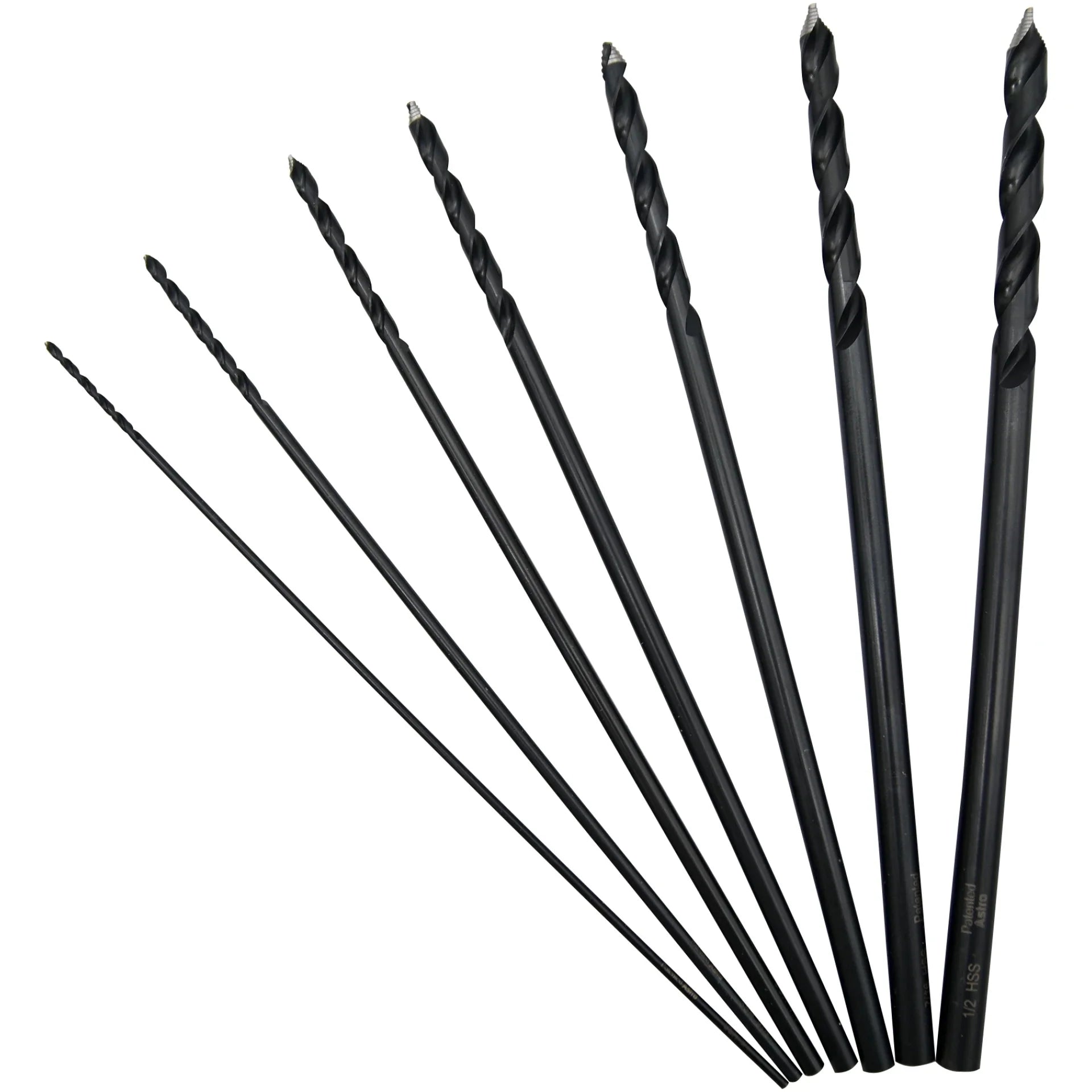 Astro TS7 ONYX TurboStep Aircraft Length Drill Bit Set