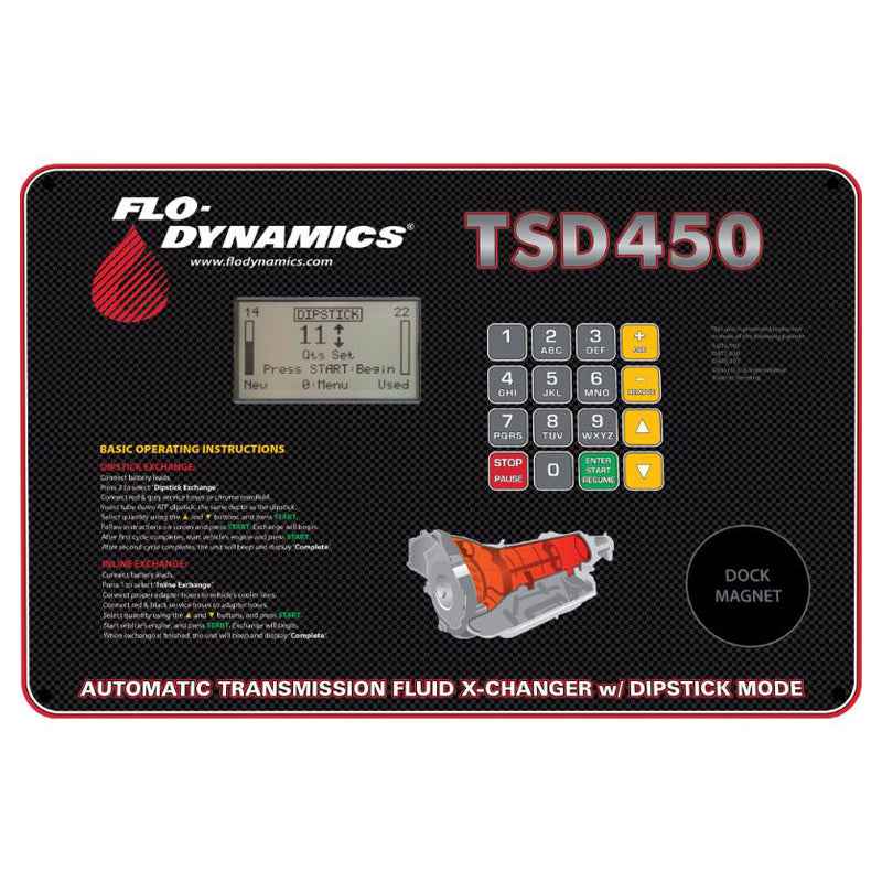 Flo-Dynamics ATF Inline & Dipstick Exchanger w/ Chemical Injection - TSD450LCDC