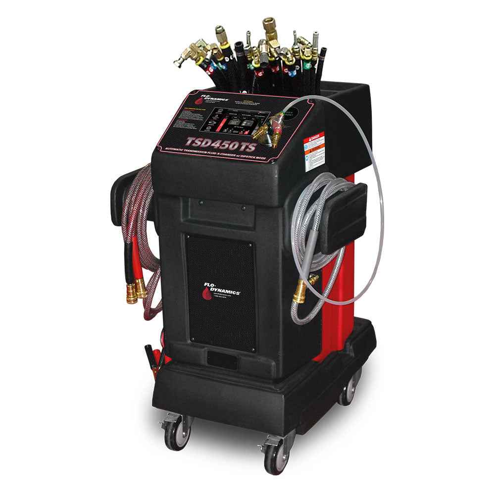 Flo-Dynamics ATF Inline & Dipstick Exchanger w/ Touch Screen - TSD450TS