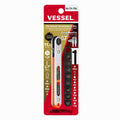 Low-Profile Flat Plate Ratchet Screwdriver Set (Straight Type)