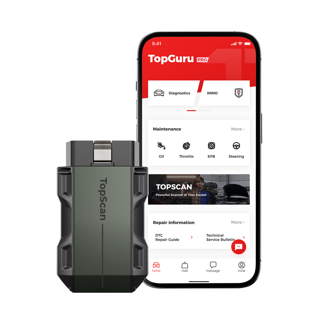 TOPDON Pocket-Size Bluetooth Scan Tool w/ Bi-Directional Controls
