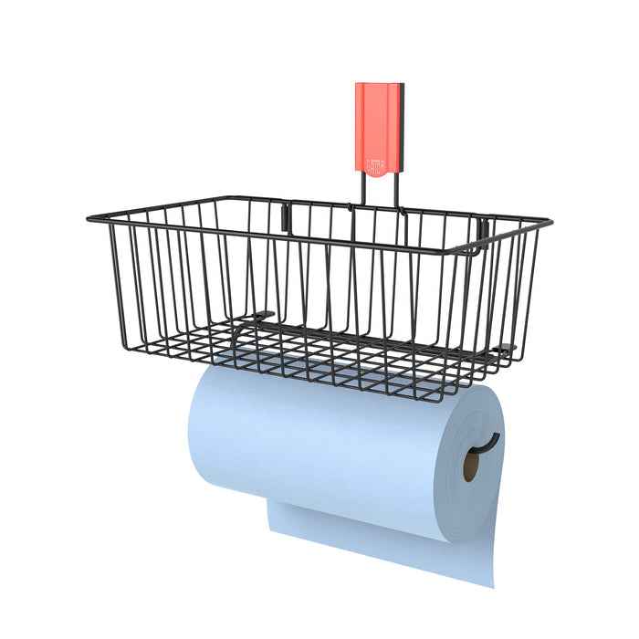 Gator Magnetics - Utility Magnetic Basket with Towel Bar - Holds up to 35 lbs