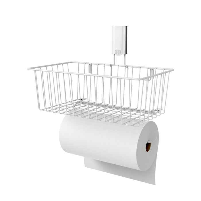 Gator Magnetics - Utility Magnetic Basket with Towel Bar - Holds up to 35 lbs