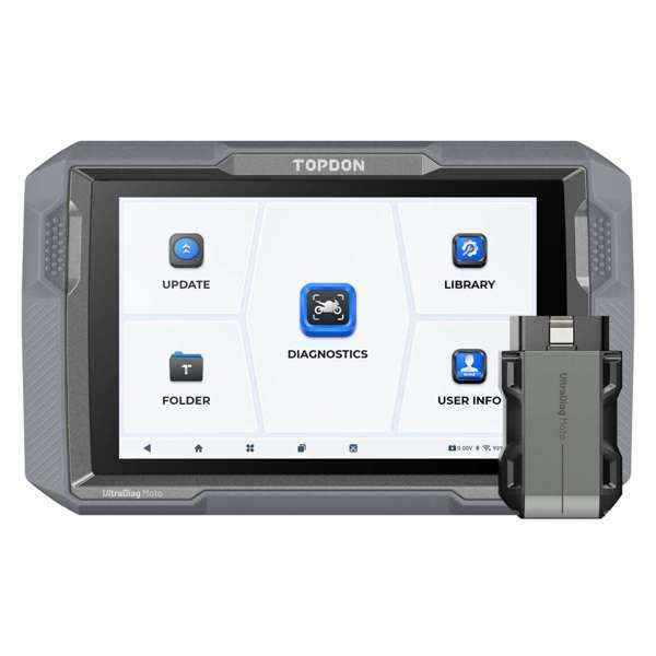 TOPDON 8-inch Wireless Motorcycle Diagnostic Tool