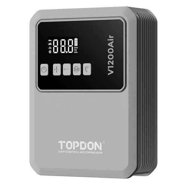 TOPDON 2-in-1 1200 Peak Amp Jump Starter & Tire Inflator