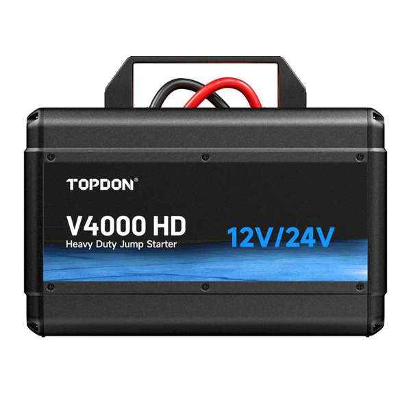 TOPDON 12V/24V 4000A Jump Starter
