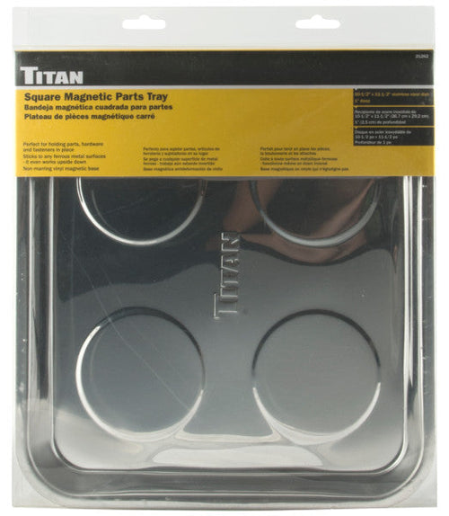 10-1/2 in. x 11-1/2 in. Large Square Magnetic Parts Tray (21262)