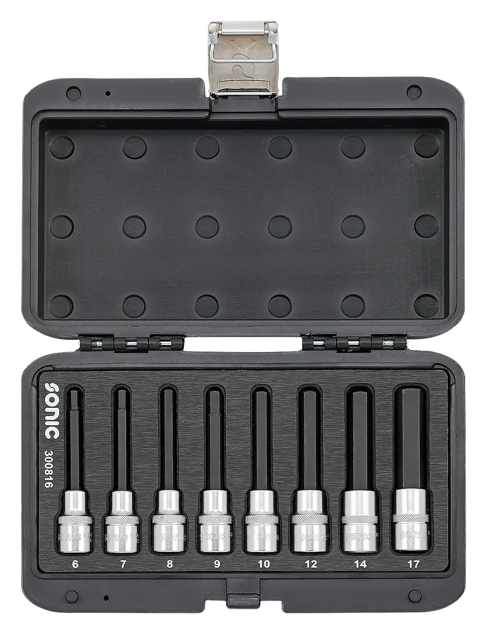 Sonic Tools - BMCS Bit Socket Hex Set 1/2" 8-pcs.