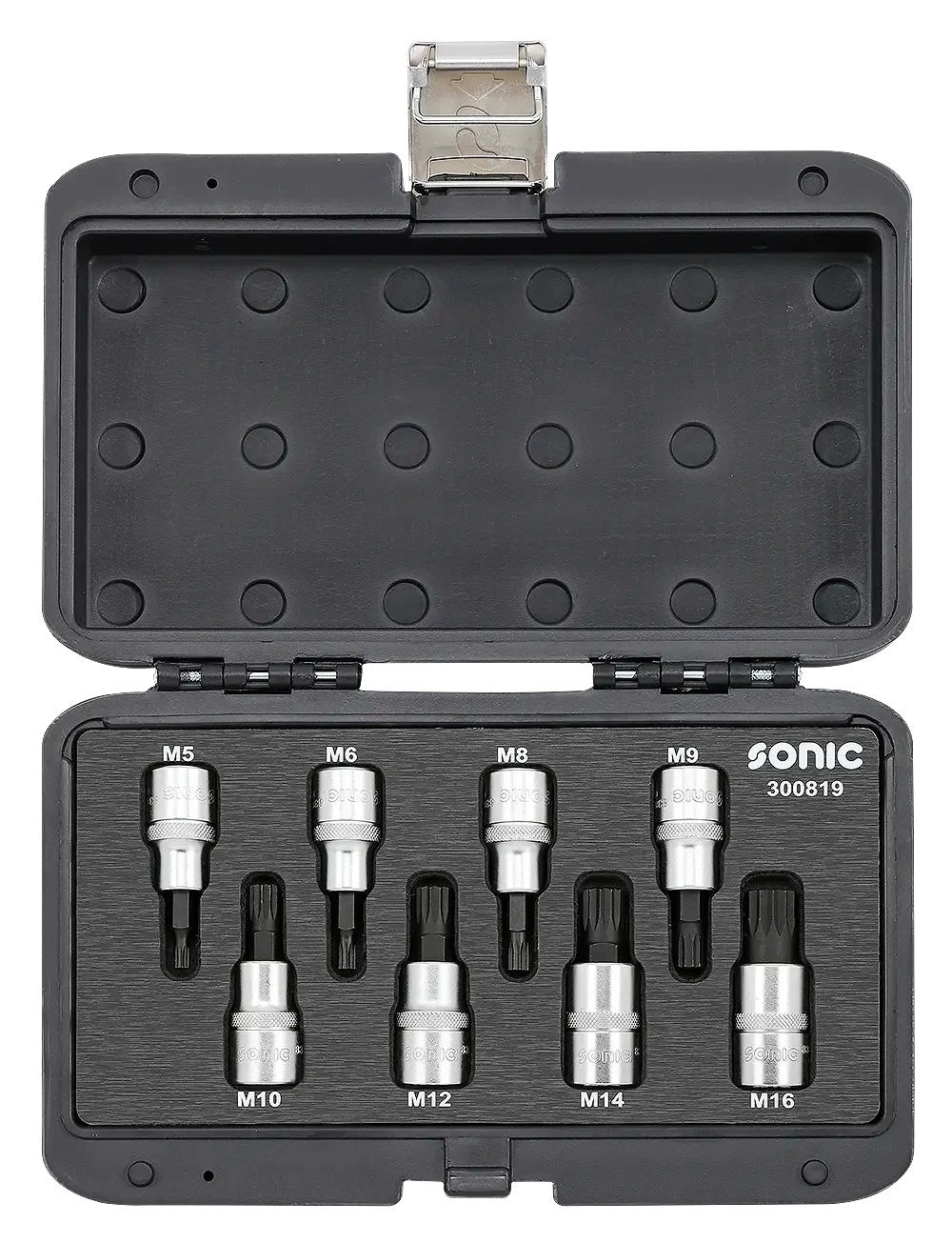 Sonic Tools - BMCS Bit Socket Set 1/2" Spline 8-pcs