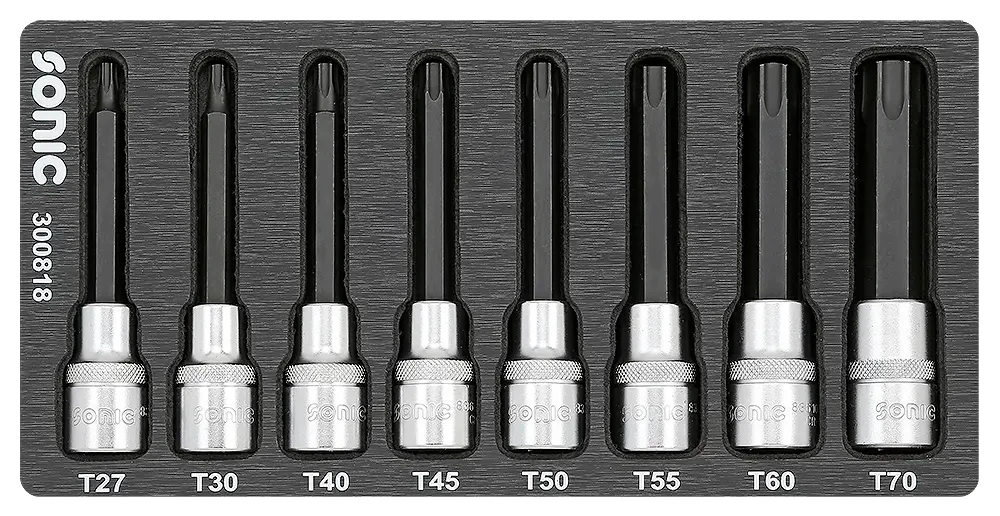 Sonic Tools - BMCS Bit Socket Set TX 1/2" 8-pcs