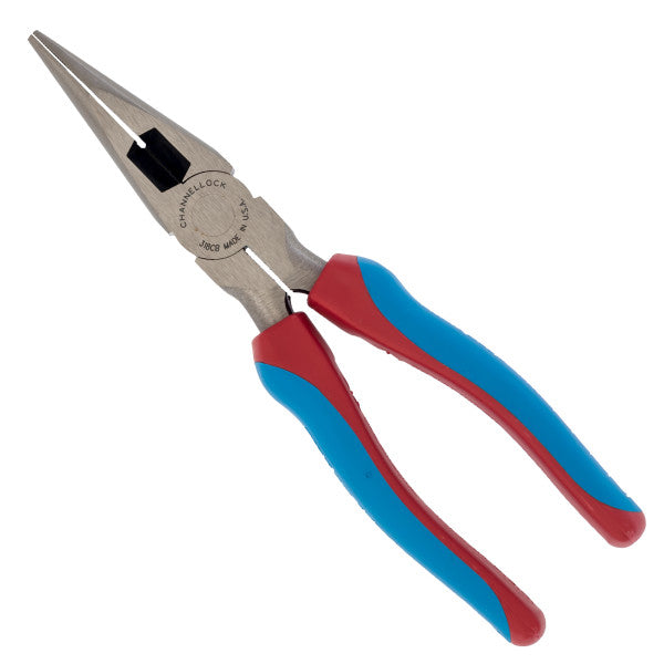 Channellock 8-Inch CODE BLUE® XLT™ Combination Long Nose Pliers with Cutter