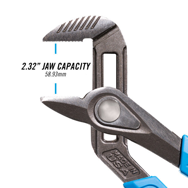 Channellock 12-Inch Straight Jaw Tongue & Groove Pliers