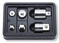 1/4, 3/8, 1/2, 3/4 Sq. Dr. Adaptor Set  1/4, 3/8, 1/2, 3/4 ABS Tray   6 pieces