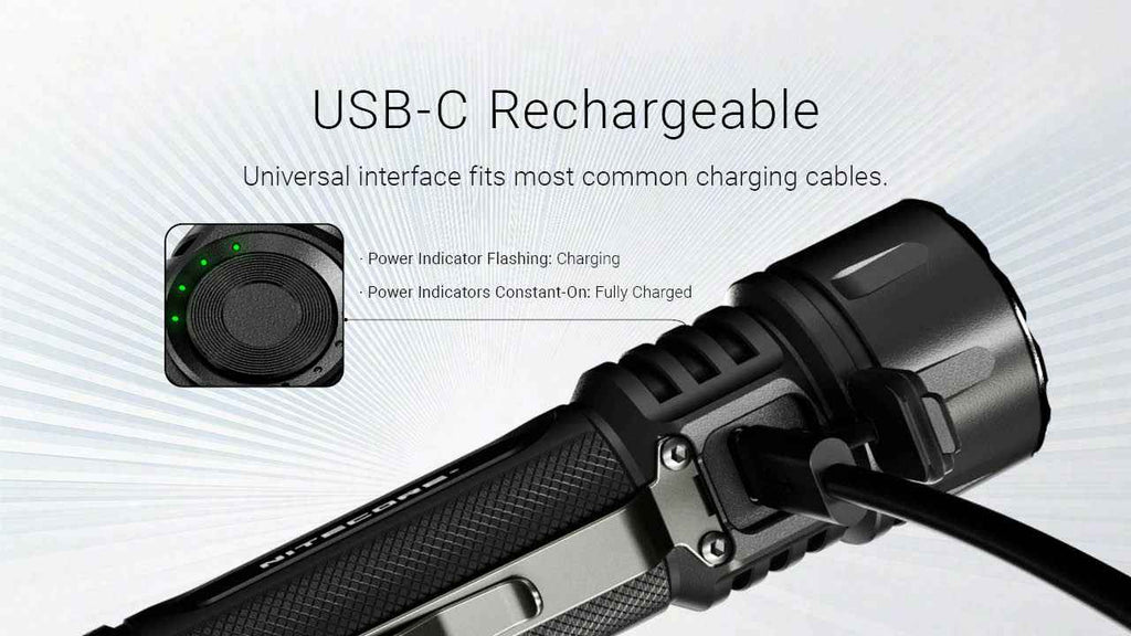 Nitecore EX7 6000 Lumen High Performance Rechargeable Flashlight