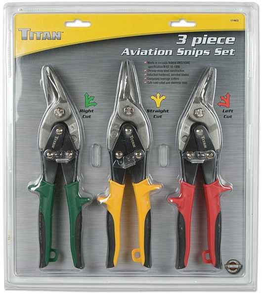 TITAN Tools - 3 pc. Aviation Snip Set (11463)