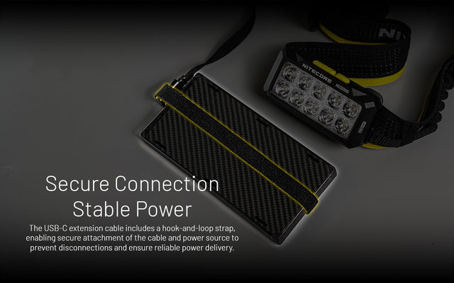 Nitecore HU2000 2000 Lumen Headlamp Compatible With External USB-C Power Sources - Ridge Toolbox