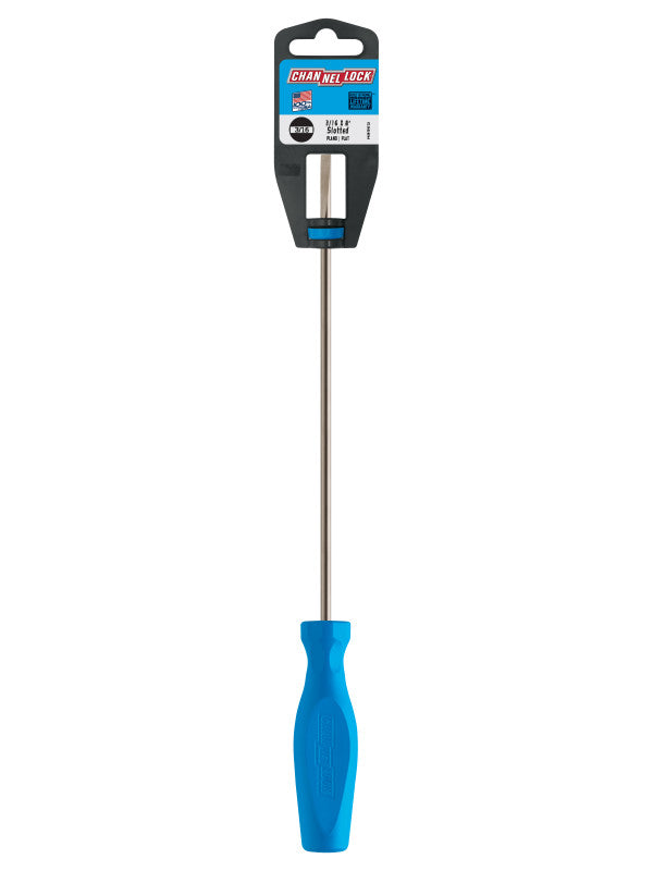 Channellock Slotted 3/16 x 8-inch Professional Screwdriver