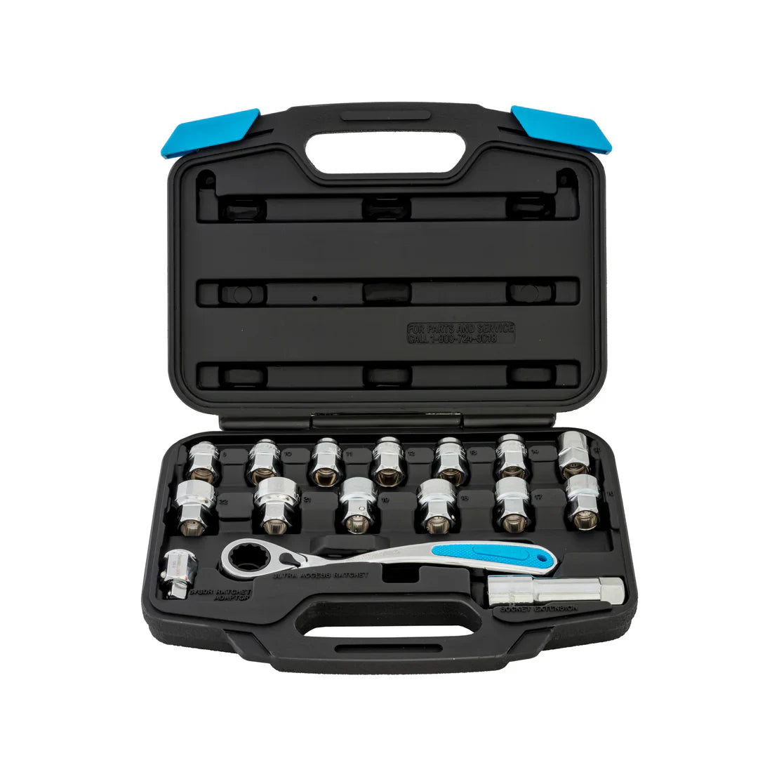 Channellock 16pc Pass-Thru Uni-Fit Socket Set